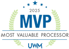 UWM 2025 MVP badge